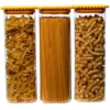 Vorratsgläser 3er-Set für Spaghetti & Nudeln – Silikondeckel Pasta mit Feuchtigkeitsabsorber