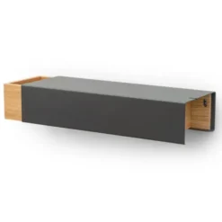 Wandboard / Ladestation SchubKasten Eiche, anthrazit