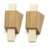 Wandhaken Vielfalt 2er-Set - Garderobe, Pinnwand & magnetischer Schlüsselhalter