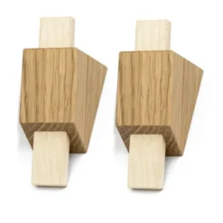 Wandhaken Vielfalt 2er-Set - Garderobe, Pinnwand & magnetischer Schlüsselhalter