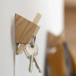 Wandhaken Vielfalt 2er-Set - Garderobe, Pinnwand & magnetischer Schlüsselhalter