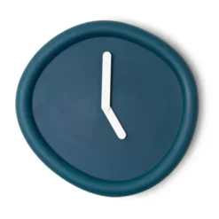 Wanduhr ROUND CLOCK 44 cm dunkelblau