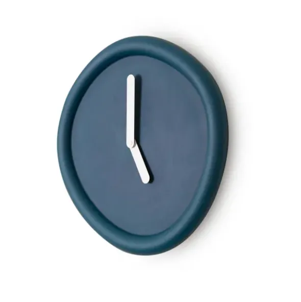 Wanduhr ROUND CLOCK 44 cm dunkelblau