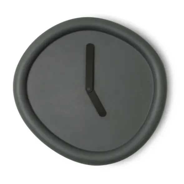 Wanduhr ROUND CLOCK 44 cm dunkelgrün