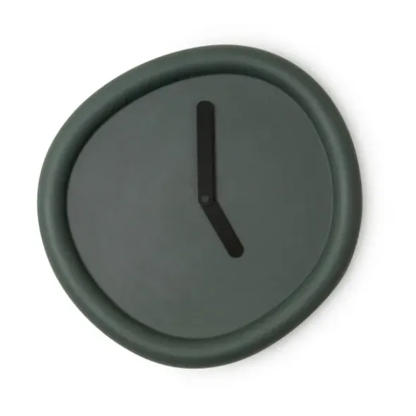 Wanduhr ROUND CLOCK 44 cm dunkelgrün