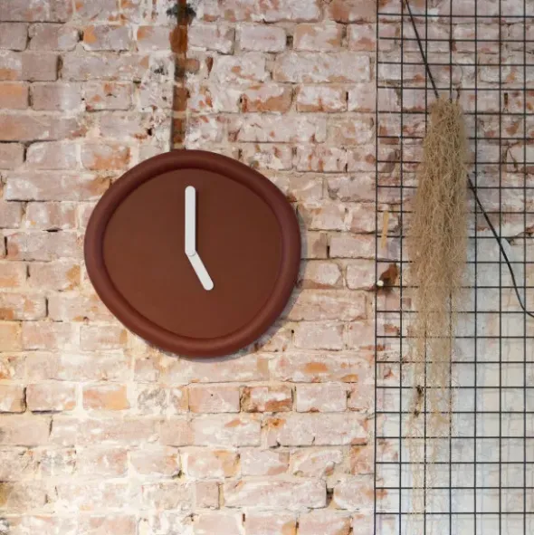Wanduhr ROUND CLOCK 44 cm dunkelgrün