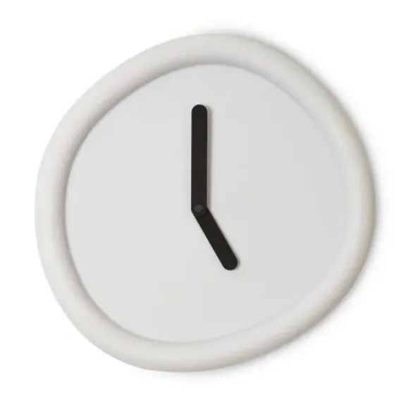 Wanduhr ROUND CLOCK 44 cm hellgrau
