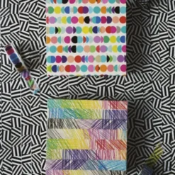Washi Tape ARTIST by Kapitza, Polka Dot Vivid
