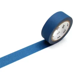 Washi Tape BASIC matt dunkelblau