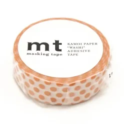 Washi Tape DECO DOTS mandarine orange