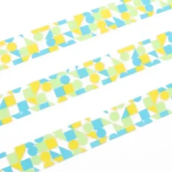 Washi Tape MARU SANKAKU SHIKAKU blau-grün