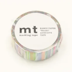 Washi Tape MULTI BORDER pastell bunt gestreift