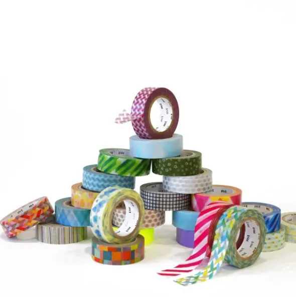 Washi Tape MULTI BORDER pastell bunt gestreift