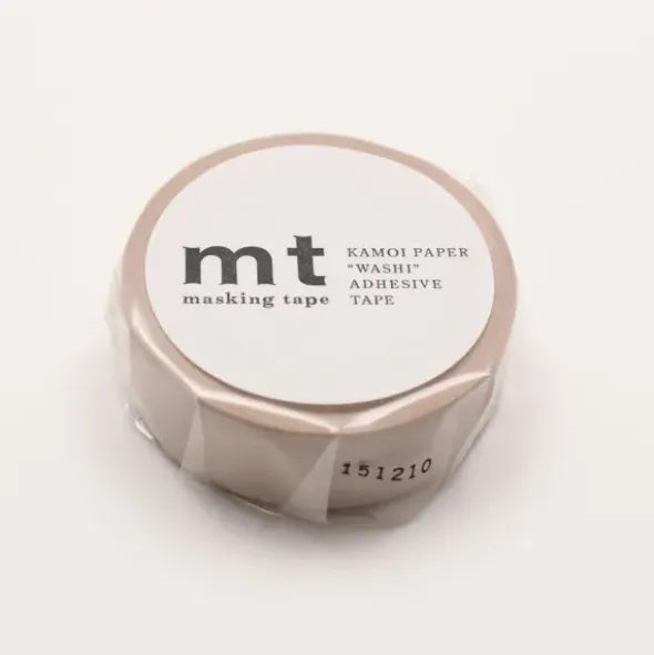 Washi Tape PASTEL pastell braun