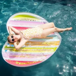 Wasser Luftmatratze Herz - HEART FLOAT RAINBOW