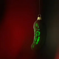 Weihnachtsgurke Baumschmuck Gurke im Glas