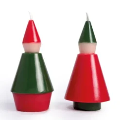 Weihnachtskerzen 2er-Set - Weihnachtswichtel Little Ones