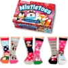 Weihnachtssocken Mistletoes – 6 Socken Gr. 37–42