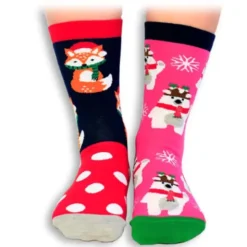 Weihnachtssocken Mistletoes – 6 Socken Gr. 37–42