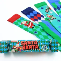 Weihnachtssocken Santa Banta – 4 Socken Gr. 39-46