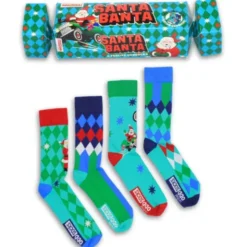 Weihnachtssocken Santa Banta – 4 Socken Gr. 39-46