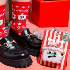 Weihnachtssocken, Xmas Socks - Weihnachtsmann