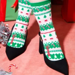 Weihnachtssocken, Xmas Socks - Weihnachtspullover Look