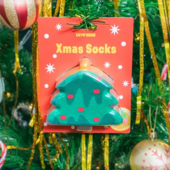 Weihnachtssocken, Xmas Socks - Weihnachtbaum