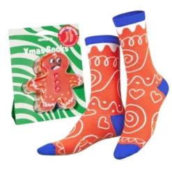 Weihnachtssocken, Xmas Socks - Lebkuchenmann