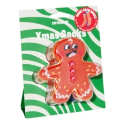 Weihnachtssocken, Xmas Socks - Lebkuchenmann