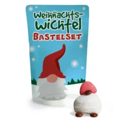 Weihnachtswichtel Bastelset - Süßigkeiten Geschenktüte