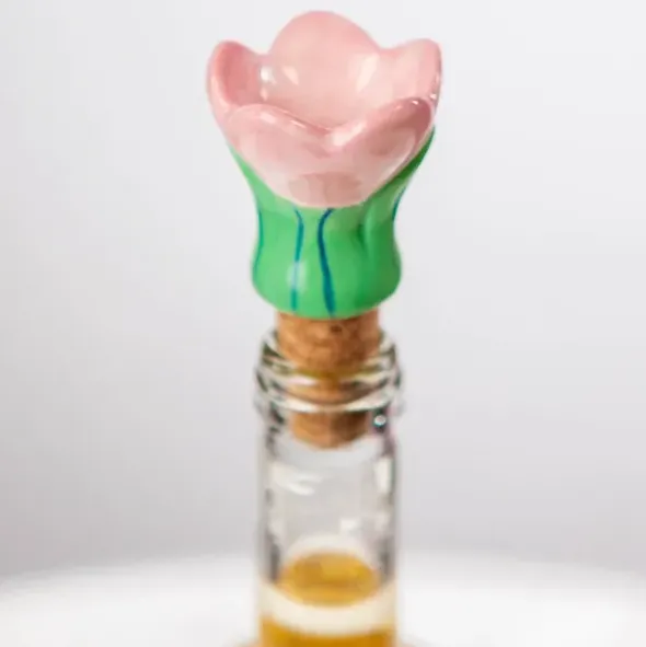 Weinverschluss Blume - Flaschenstöpsel Bloom