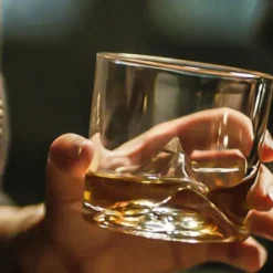 Whiskeygläser 3D-Berg MOUNT EVEREST Set 2 Stück