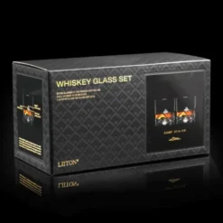 Whiskeygläser 3D-Berg MOUNT EVEREST Set 2 Stück