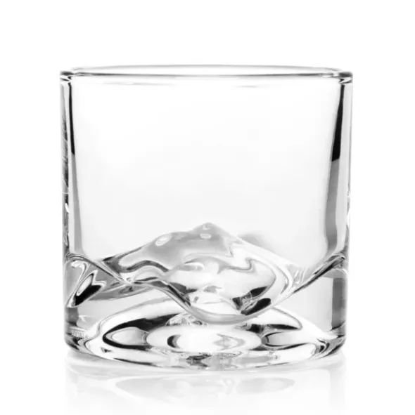 Whiskygläser 3D-Berg MONT BLANC, Set 2 Stück