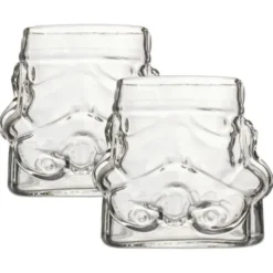 Whiskygläser-Set Original Stormtrooper – 2 Gläser im Helm-Design, je 300 ml