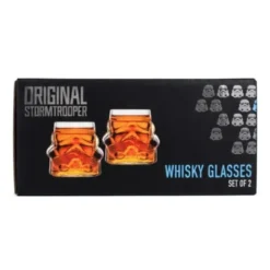 Whiskygläser-Set Original Stormtrooper – 2 Gläser im Helm-Design, je 300 ml