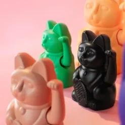 Winkekatze / Glückskatze LUCKY CAT MINI türkis