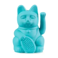 Winkekatze / Glückskatze LUCKY CAT MINI türkis