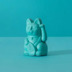 Winkekatze / Glückskatze LUCKY CAT MINI türkis