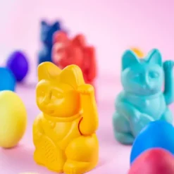 Winkekatze / Glückskatze LUCKY CAT MINI türkis