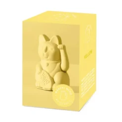 Winkekatze / Glückskatze LUCKY CAT MINI gelb