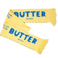 Winter-Schal mit Butter-Motiv, Butter Scarf