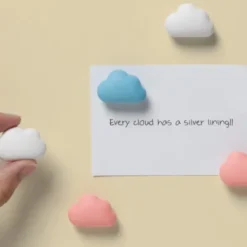 Wolken Magnete 6er-Set Note on the Cloud – bunte Notizmagnete