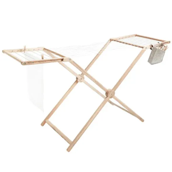 Wäscheständer Holz Mama - Eschenholz massiv, klappbar