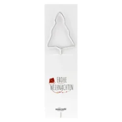 Wunderkerze Tannenbaum - Frohe Weihnachten
