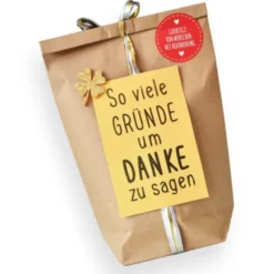 Wundertüte - Gründe zum Danke sagen