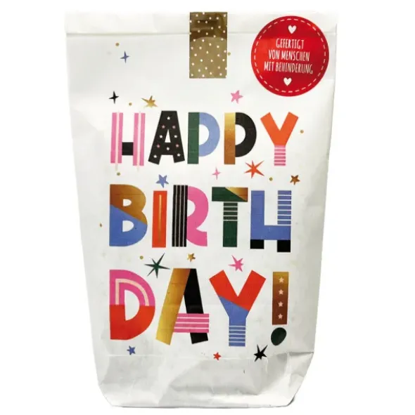 Wundertüte - Happy Birthday bunt