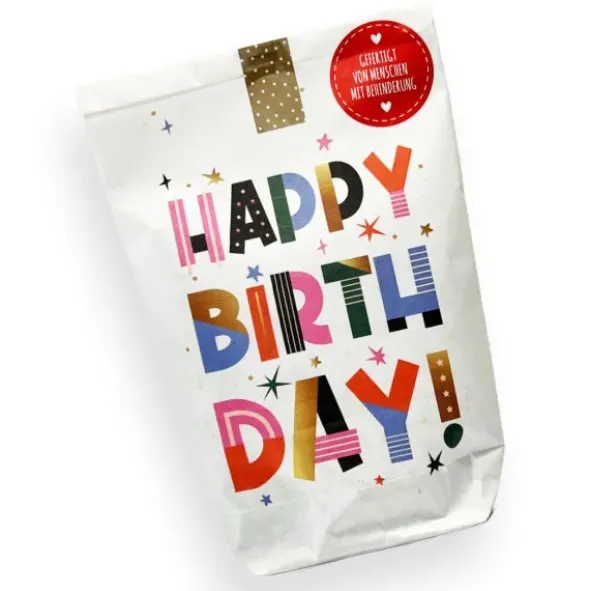 Wundertüte - Happy Birthday bunt