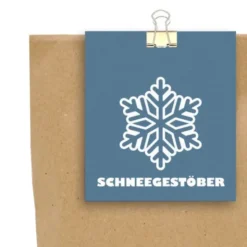 Wundertüte Schneegestöber - Geschenktüte befüllt